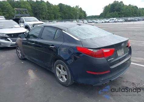 2015 Kia Optima Lx z USA, uszkodzony, nr VIN 5XXGM4A74FG456810
